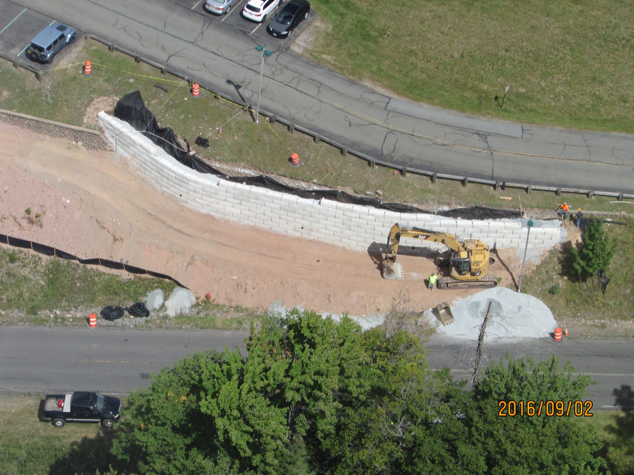 Crystal Run Rock Hill Wall Boyce Excavating